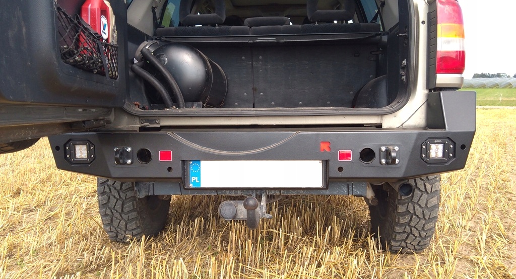 фото №9, Opel frontera b 5d бампер сталевий задня задній rtech