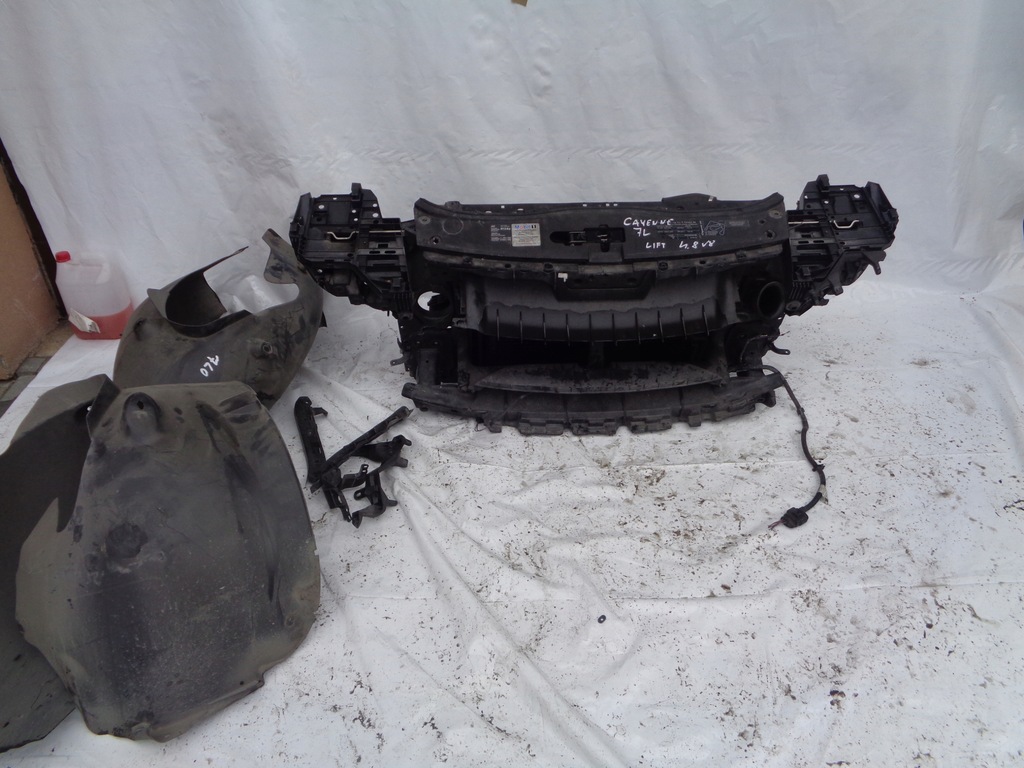 фото №6, Kompletny перед porsche cayenne 7l 07-10 4.8b