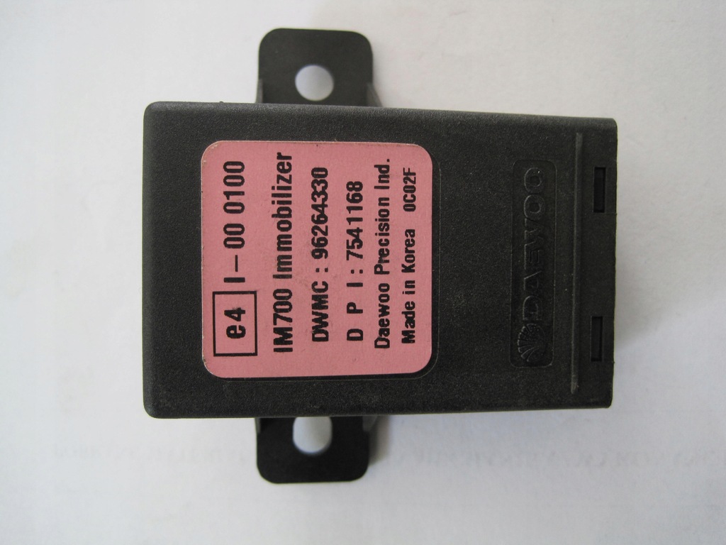 фото №1, Модуль імобілайзер nub ii leganza оригінал