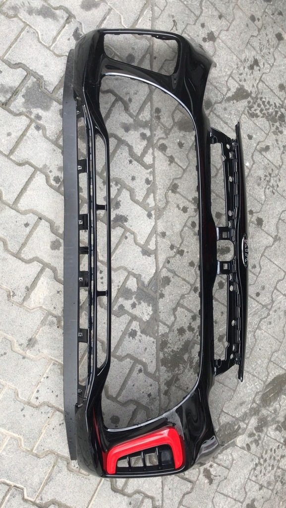 фото №1, Kia picanto sport 2018- бампер передний