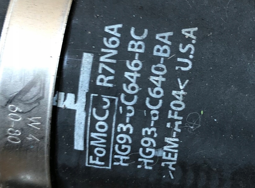 фото №2, Ford fusion mk5 2.0 benz труба шланг інтеркулер