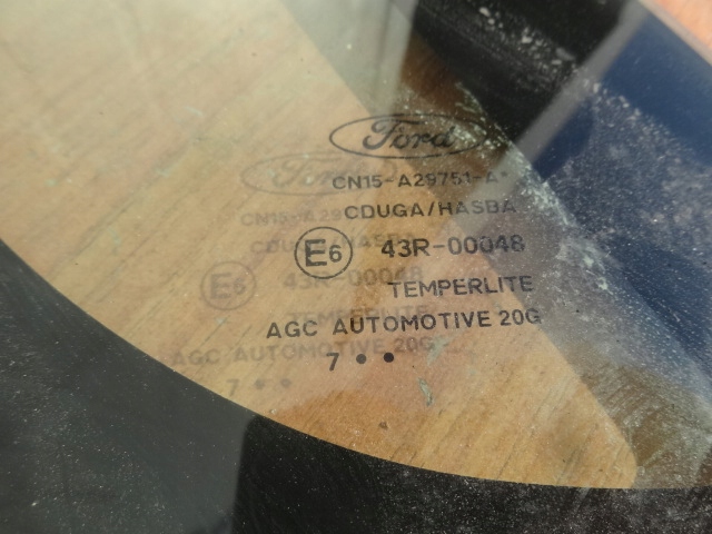 фото №2, Ford ecosport 2017 стекло боковая правый задняя оригинал