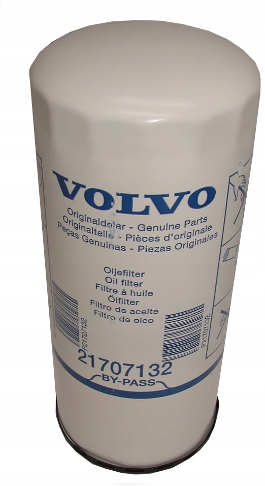 фото №1, Фильтр масла by-pass оригинальный номер volvo fh fm fl renault [21707132]