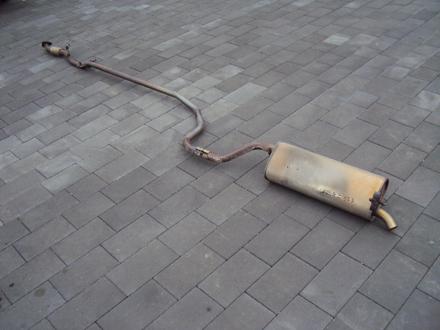 фото №1, Гаситель выхлоп opel corsa e 3 дверь 3d 17r