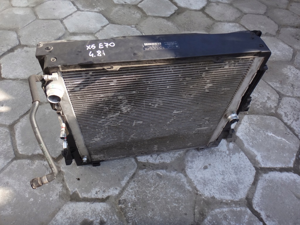 фото №9, Набір радіатор радіатор bmw x5 e70 4.8 i n62