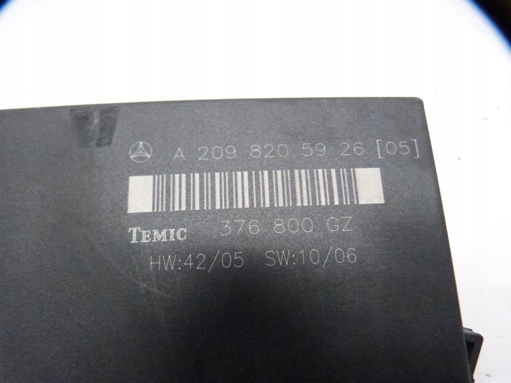 фото №4, Mercedes w209 clk модуль комфорта блок управления