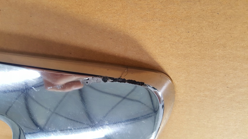 фото №6, Молдинг хром бампера правый правый r mitsubishi asx