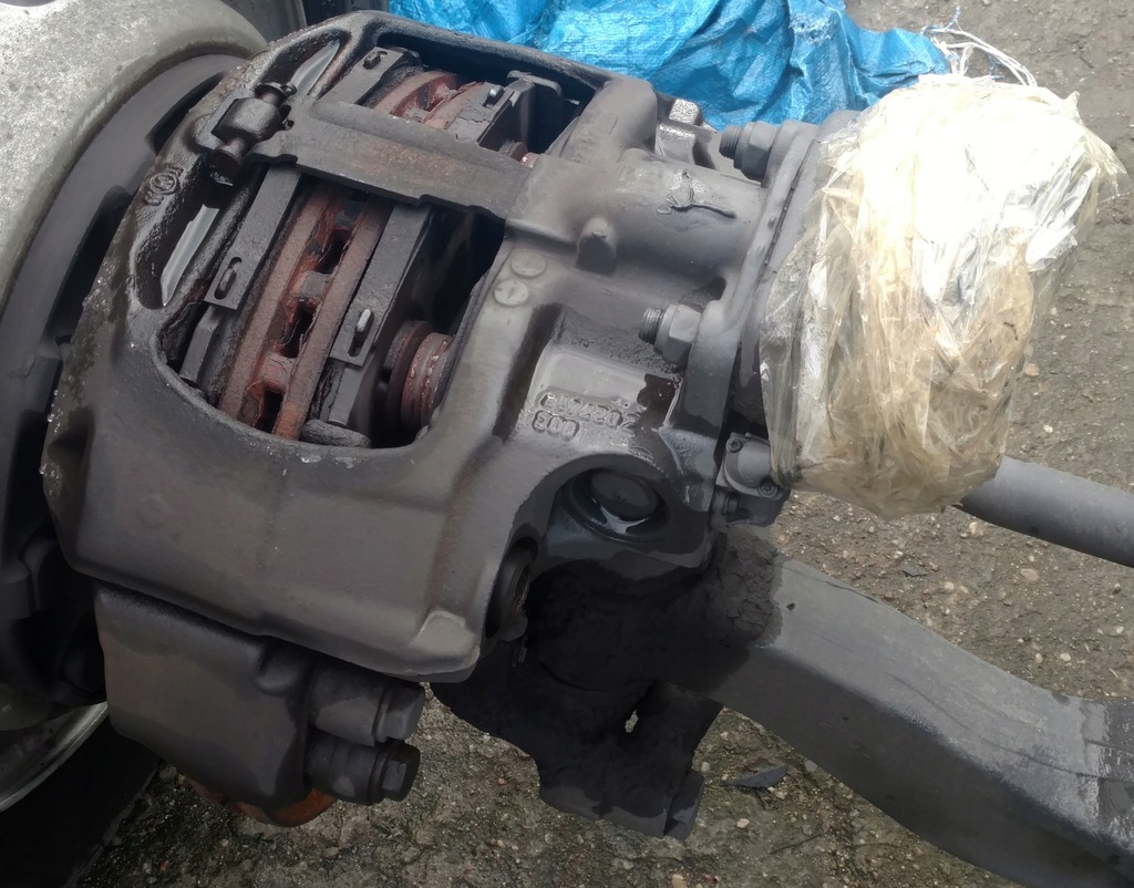 фото №1, Mercedes actros mp4 супорт гальмівний перед передній