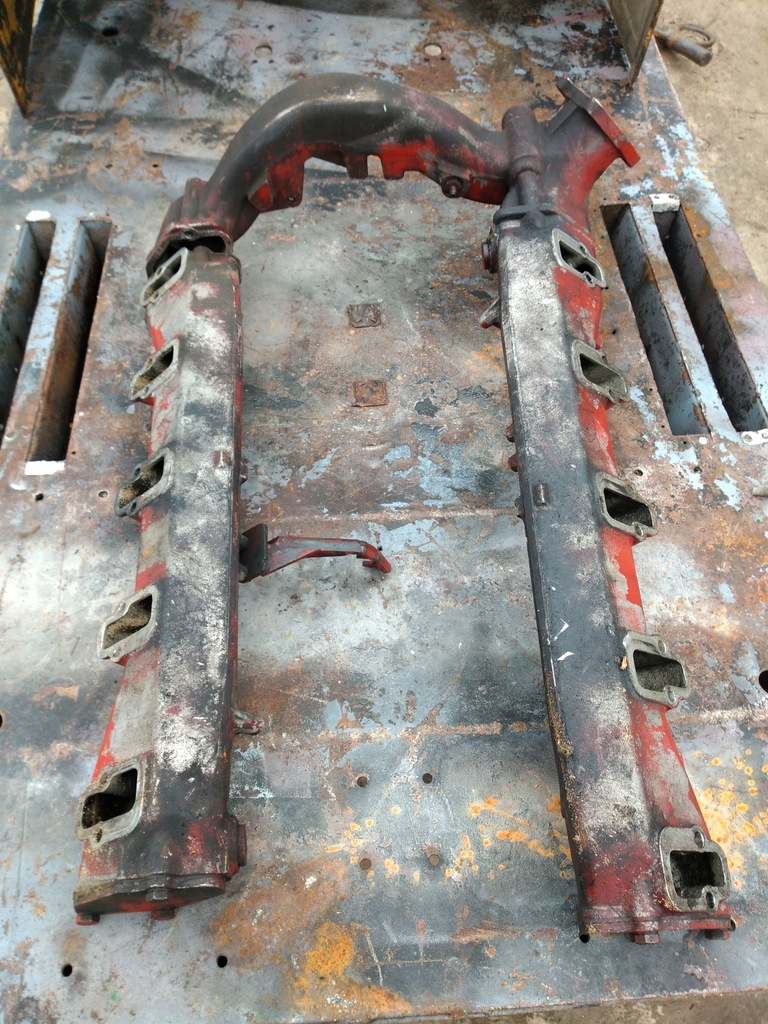 фото №1, Коллектор всасывающий двигатель man d2840 v10