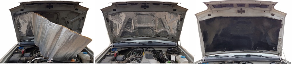 Пена шумоизоляционная мат trudnopalna 25mm 50x100cm gąbkowa czarna пленка Недорого