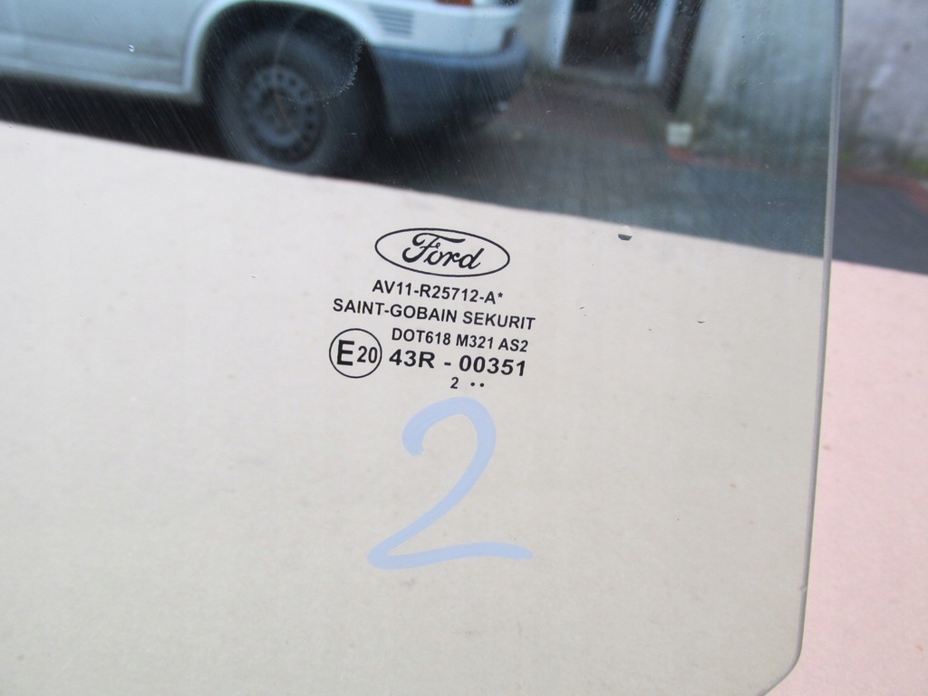 фото №5, Стекло дверь задняя dot618 m321 as2 b-max 2013 rok