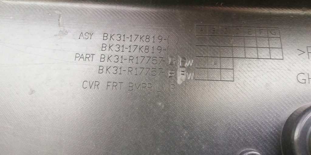 Купити Ford transit 13- mk8 viii бампер передній перед