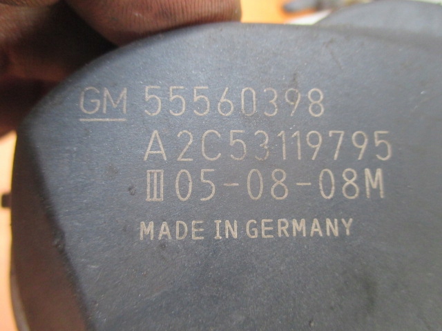 Дроссельная заслонка 55560398 astra h zafira 1.6 z16xer с Разборки