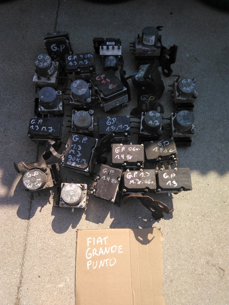 фото №1, Насос тормозная abs fiat grande punto разные тип