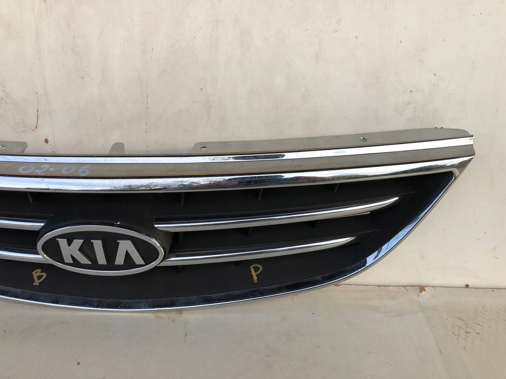 фото №4, Решётка радиатора решётка радиатора решётка радиатора kia carens 2 ii 01-05