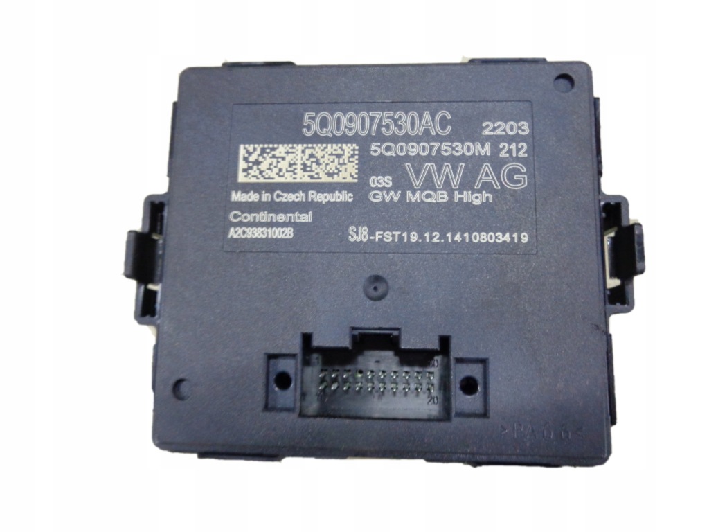 фото №1, Vw passat b8 модуль блок керування шлюз 5q0907530ac