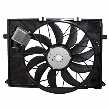 фото №1, Mercedes w220 c215 вентилятор двигуна новий