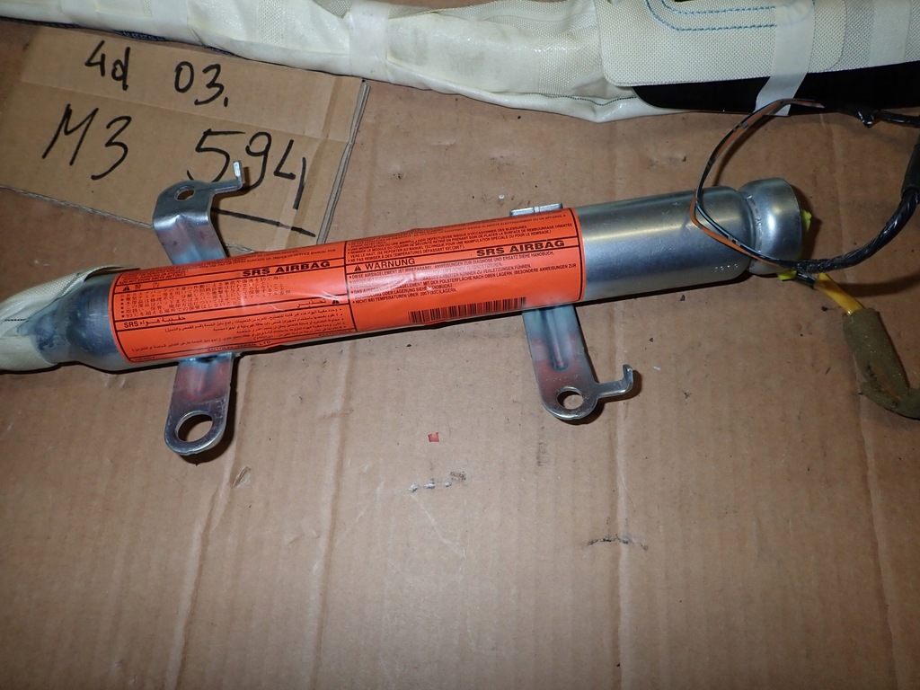 фото №5, Mazda3 mazda 3 bk 03- sedan шторка безпеки ліва lub права