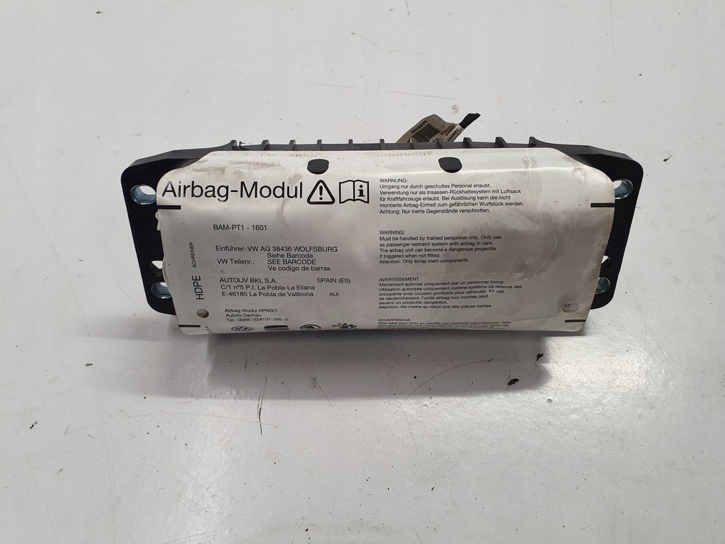 фото №1, Seat leon ii lift подушка подушка безопасности пассажира