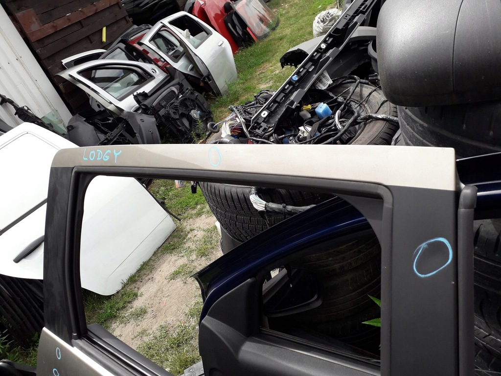 фото №5, Дверь задняя задние правое dacia lodgy