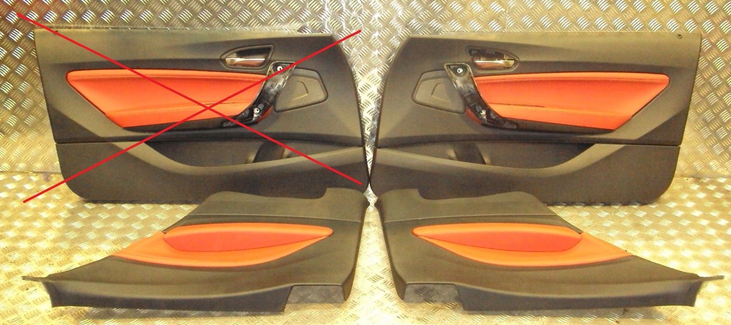 фото №1, Bmw 2 f22 обивка дверь обшивки кожа перед задняя