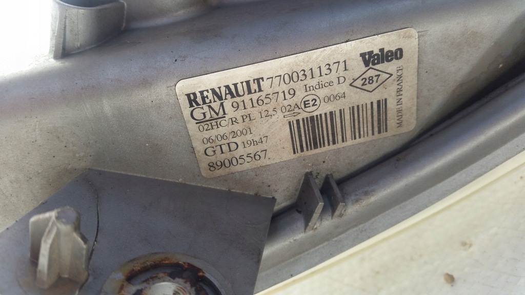 фото №3, Фара левый renault trafic 2