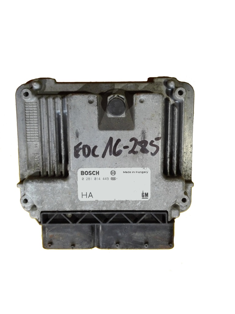 фото №1, Ecu opel vectra 1.9cdti 0281014449 55566276 dopisz
