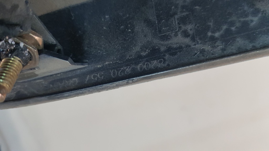 фото №3, Renault modus молдинг кришки задня 8200220557