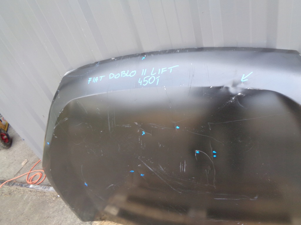 фото №5, Fiat doblo ii lift капот nowa оригинал