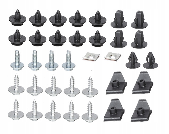 фото №1, Клипсы защита двигателя набор toyota avensis t25