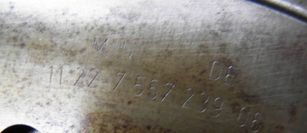 фото №2, Колесо маховик mini r55 r56 1.6 n12b16a 7557239