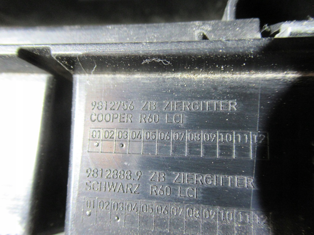 фото №9, Решітка бампера mini cooper r60