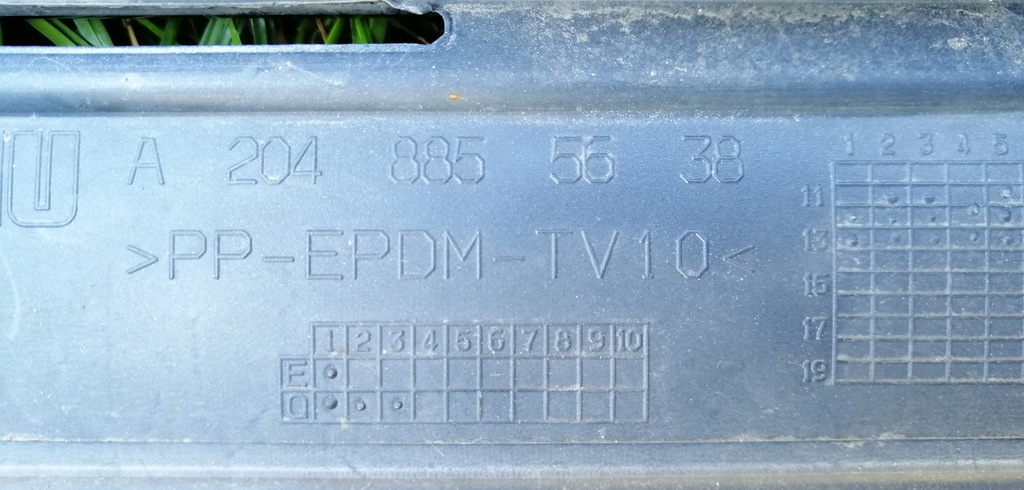 фото №10, Mercedes glk lift w204 бампер задня pdc