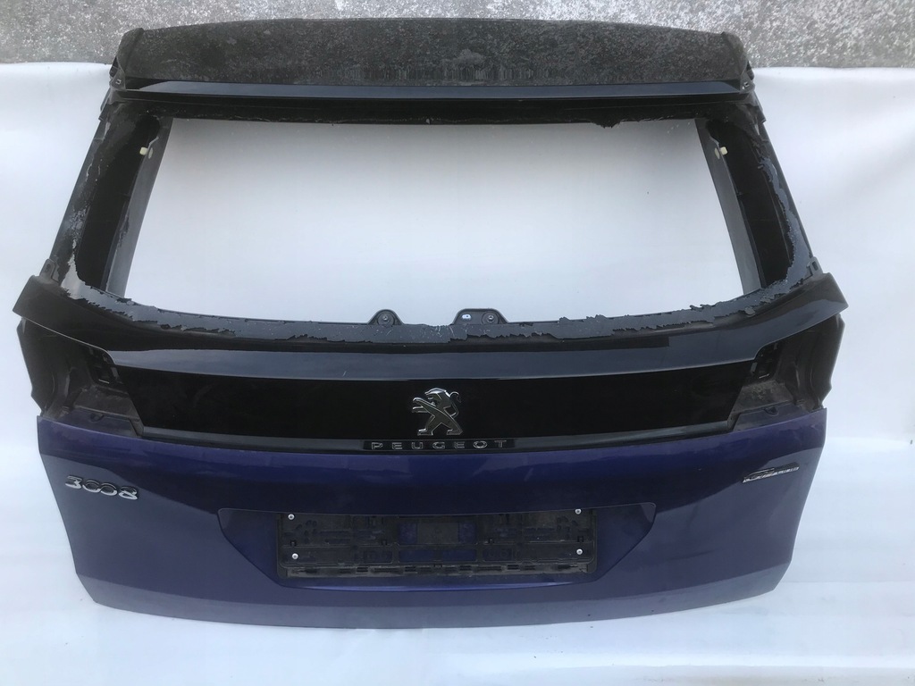 фото №1, Peugeot 3008 16-19 кришка багажника задня оригінал