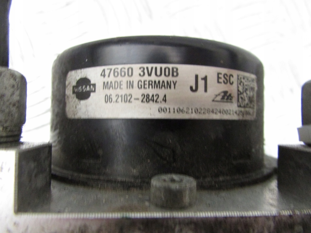 фото №4, Насос abs 47660 3vu0b nissan note e12 ii 1.2 14r