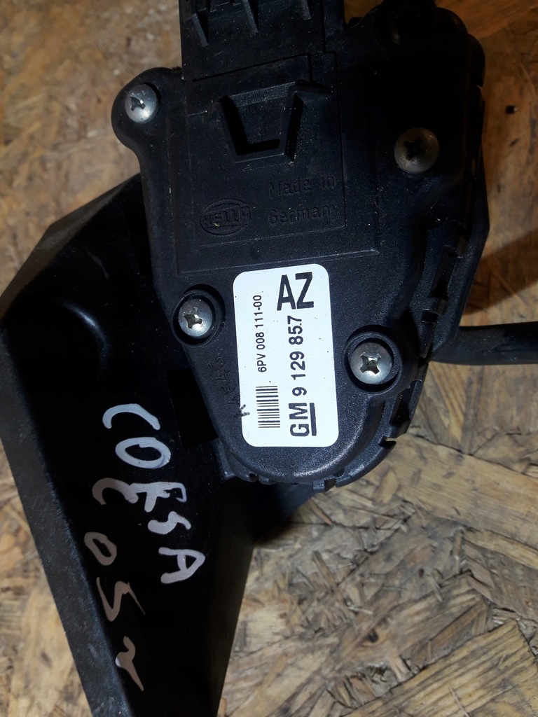 фото №2, Opel corsa c 05 r 1,3 cdti потенціометр газу