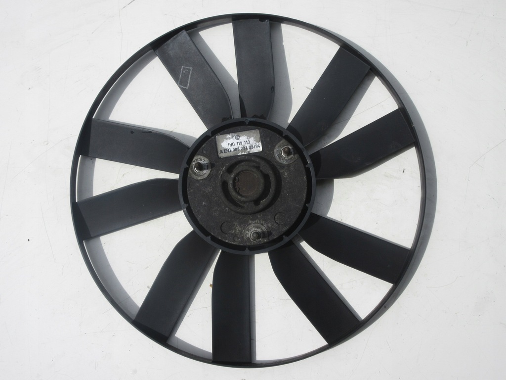 фото №7, Вентилятор радіатора двигуна vw golf iii 1h0119113