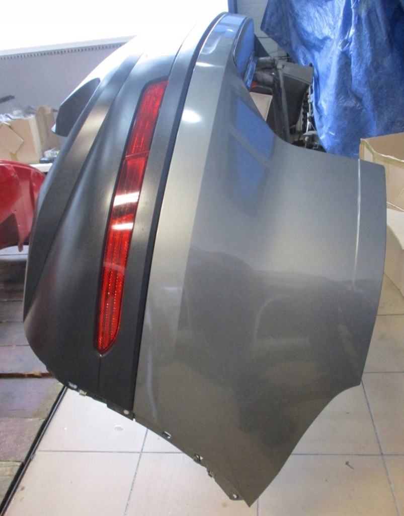 Бампер задняя  vw touareg 2 7p 10- lm7w graphitgr. 7p6807521g Оригинал