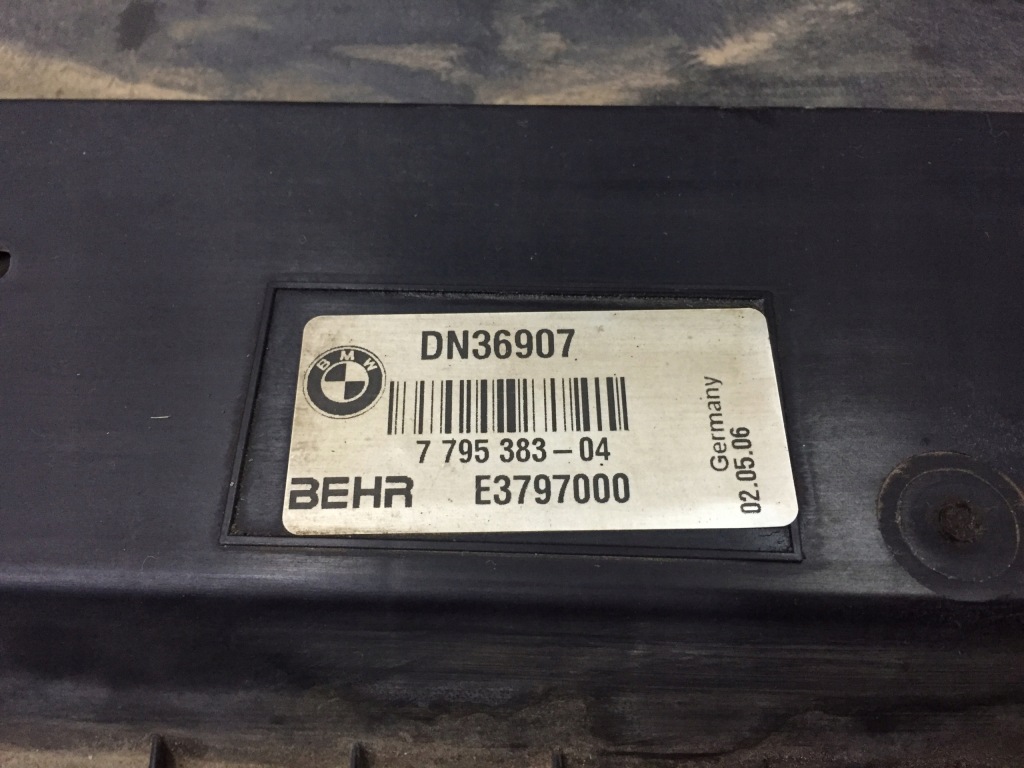 Bmw e65 e66 ремень перед радиатор воды кондиционер интеркулер рамка 3.0 d lift m57 Киев
