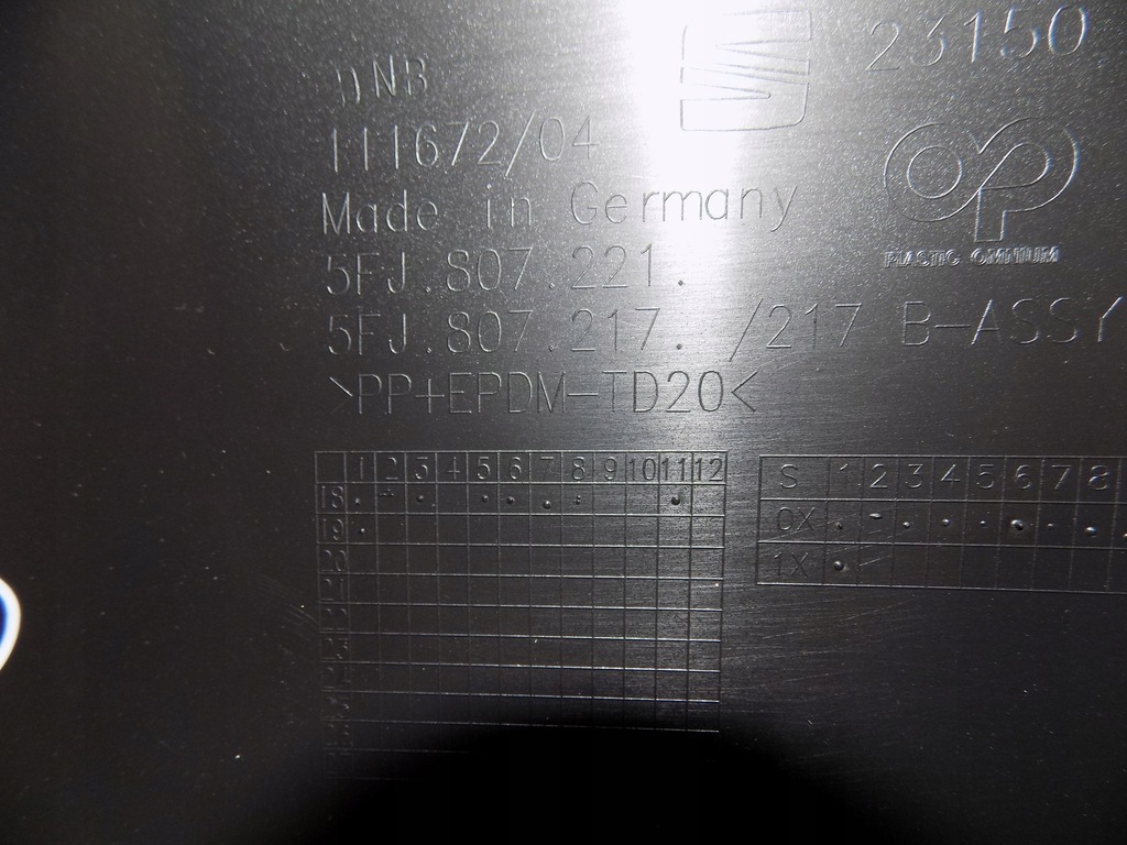 фото №10, Бампер перед решётка радиатора 6pdc версия pod радар i камера lx6t seat tarraco 2019+