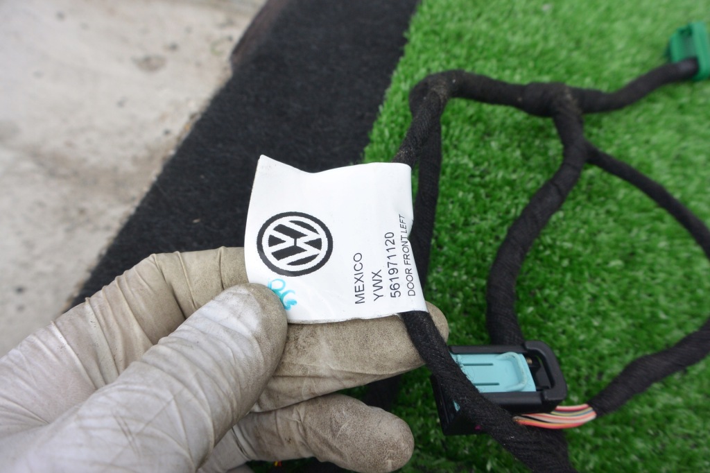 фото №5, Жгут дверь левый правый задняя перед vw passat b7 usa