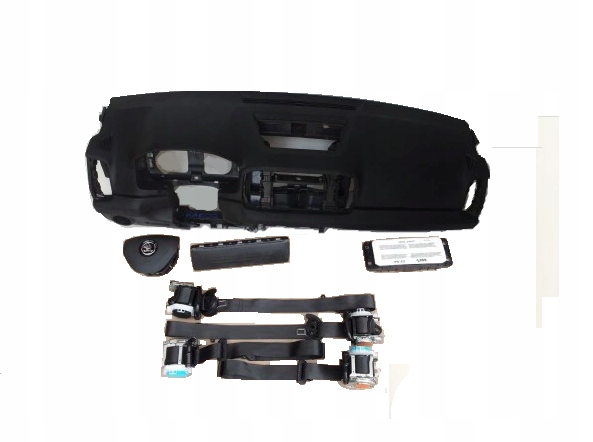 фото №1, Skoda kamiq приборная панель подушки безопасности ремни комплект