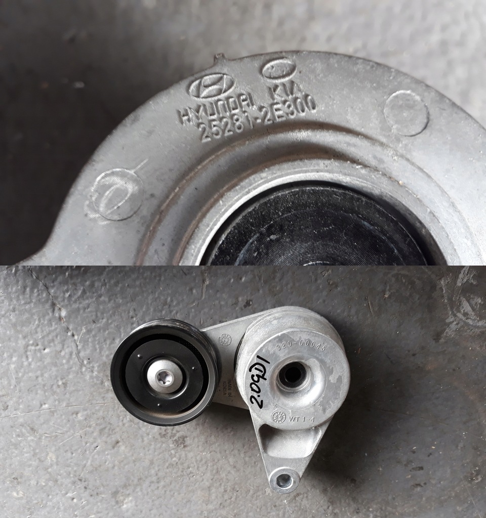 фото №1, Kia carens iv 2015 2.0gdi натяжитель ремень клиновой