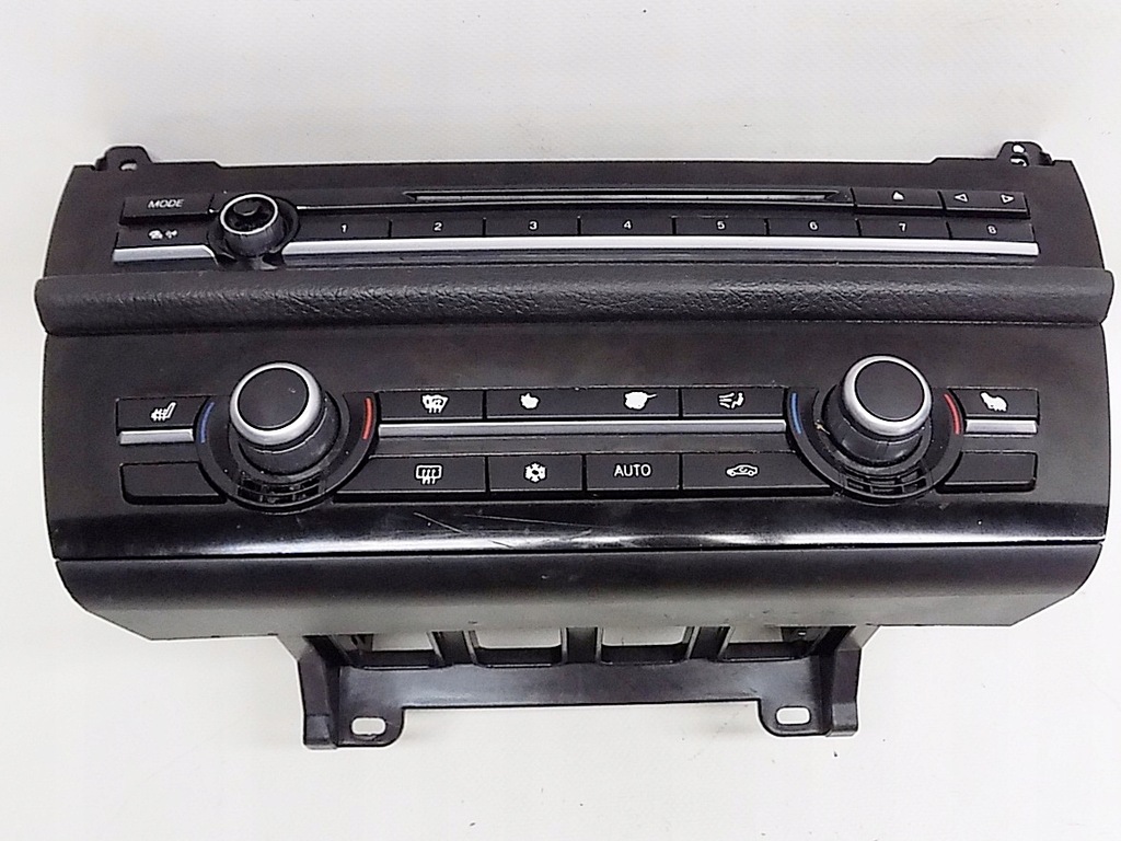 фото №1, Панель радіо кондиціонера - bmw 5 f10 f11 10-13