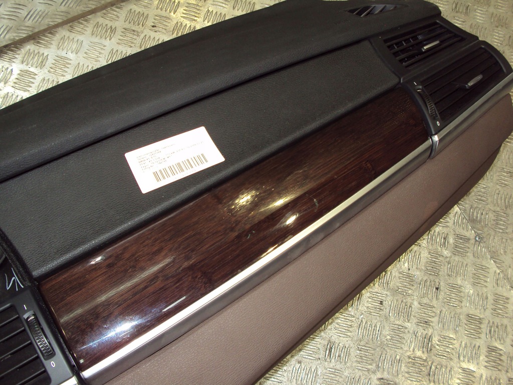 фото №7, Bmw x5 e70 x6 e71 панель приладів приладова консоль tabak + подушка безпеки пасажир