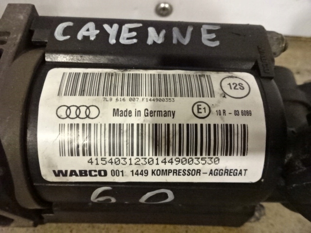 фото №5, Компресор насос підвіска porsche cayenne