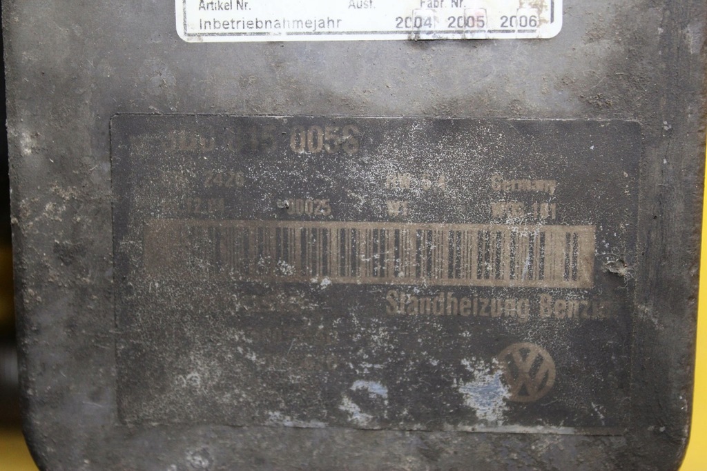 фото №11, Webasto vw phaeton 3d0815005s 12 v/40 w thermo top c 000002021232