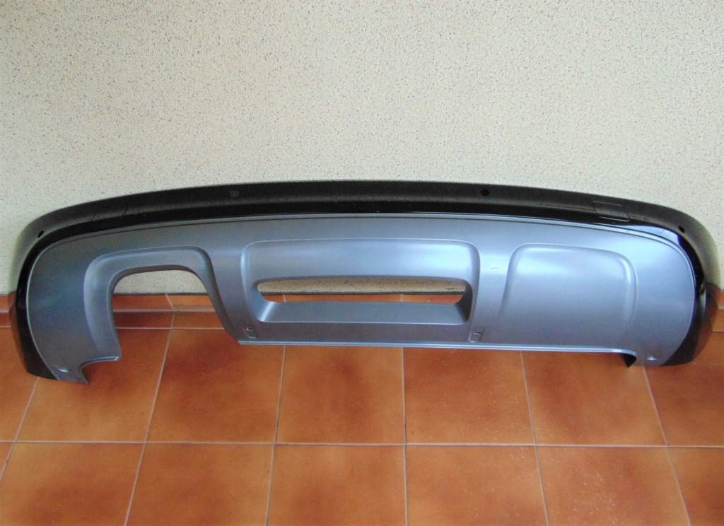 фото №1, Audi q3 10-13 накладка спойлер бампера задня pdc