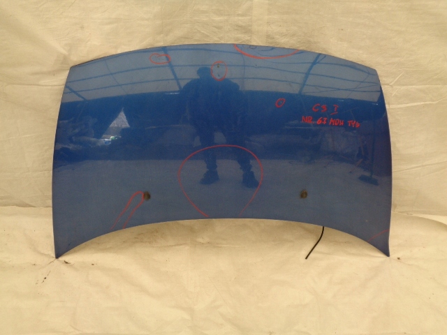 фото №1, Citroen c3 i капот крышка двигателя