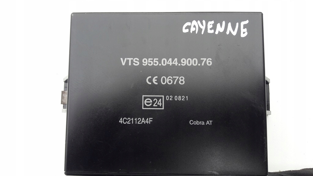 фото №7, Блок керування модуль сигналізація porsche cayenne 02-10 vts